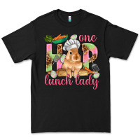 Black One hip lunch lady Easter Day Premium Tee - HowdyJamesFarm