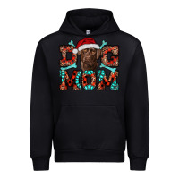 Black dog mom christmas with labrador Urban Hoodie - RanaPortraitStore