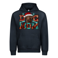 Navy dog mom christmas with labrador Urban Hoodie - RanaPortraitStore