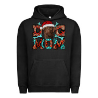 Pigment Black dog mom christmas with labrador Urban Hoodie - RanaPortraitStore