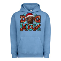 Pigment Pebble Blue dog mom christmas with labrador Urban Hoodie - RanaPortraitStore