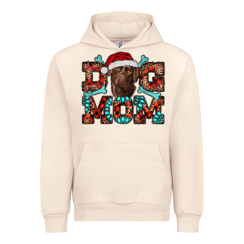 Dog Mom Christmas With Labrador Urban Hoodie by RanaPortraitStore | Teevron