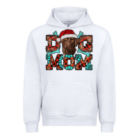 White dog mom christmas with labrador Urban Hoodie - RanaPortraitStore