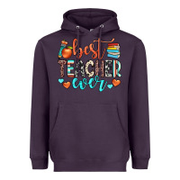 Plum best teacher ever Heavyweight Hoodie - JahusDesignShop