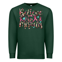 Sports Green believe in miracles Premium Sweatshirt - JahusDesignShop