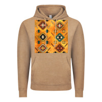 Vintage Coffee native american aztec seamless pattern 4 Vintage Hoodie - BundleAndBundleShop