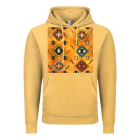Vintage Mustard native american aztec seamless pattern 4 Vintage Hoodie - BundleAndBundleShop