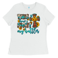 White this is how i fight my battles Ladies Tee - OliviaCreatesArt
