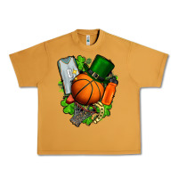 Peanut Butter St. Patrick's Day Basketball Urban Heavy Tee - FaDigitalArtStudio