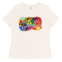 Bone Au-some mom Autism Ladies Tee - FaDigitalArtStudio