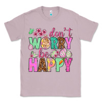 Lilac Don't worry be happy Easter Day Classic Tee - HowdyJamesFarm