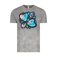 Cloud Rock American gemstone Vintage Tee - FaDigitalArtStudio