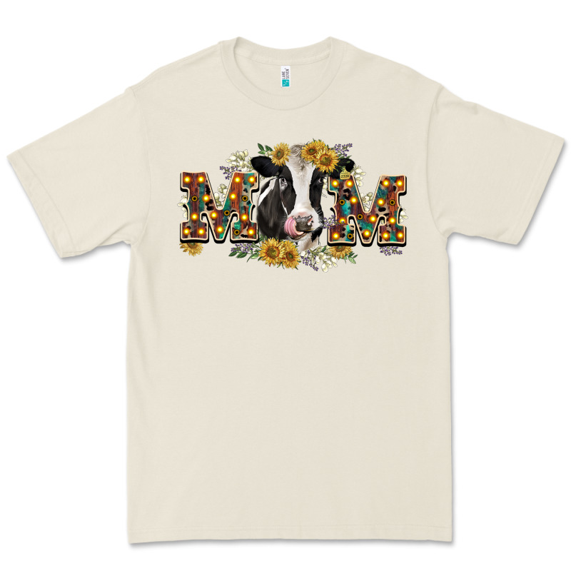 Mom With Cow Premium Tee by CowGirlArtShop | Teevron