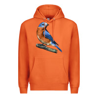 Carrot Eastern Bluebird Premium Hoodie - LillyAllenDesigns