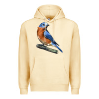 Pina Colada Eastern Bluebird Premium Hoodie - LillyAllenDesigns