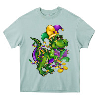 Arona mardi gras trex Heavy Core Tee - CowGirlArtShop