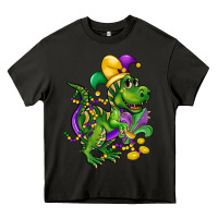 Asphalt mardi gras trex Heavy Core Tee - CowGirlArtShop