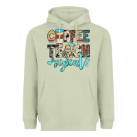 Matcha coffee teach repeat Heavyweight Hoodie - JahusDesignShop