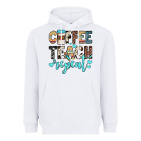 White coffee teach repeat Heavyweight Hoodie - JahusDesignShop
