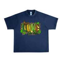Navy love like jesus st. patricks Urban Heavy Tee - FaDigitalArtStudio