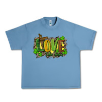 Pebble Blue love like jesus st. patricks Urban Heavy Tee - FaDigitalArtStudio