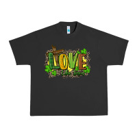Pigment Black love like jesus st. patricks Urban Heavy Tee - FaDigitalArtStudio