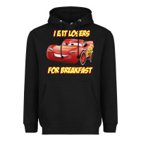 Black movie cartoon cars Heavyweight Hoodie - DesigneFamous