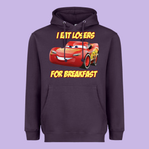 Movie Cartoon Cars Heavyweight Hoodie Designed By Designefamous