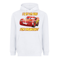 White movie cartoon cars Heavyweight Hoodie - DesigneFamous