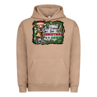 Pigment Burro all i want for christmas is a cow Urban Hoodie - RanaPortraitStore