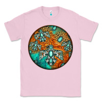 Bubblegum Pink western pattern circle Classic Tee - Jasminsmagicworld