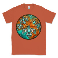 Copper western pattern circle Classic Tee - Jasminsmagicworld
