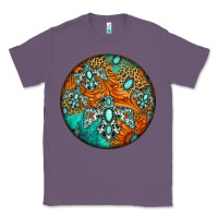 Lavender western pattern circle Classic Tee - Jasminsmagicworld
