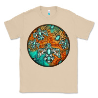 Mushroom western pattern circle Classic Tee - Jasminsmagicworld