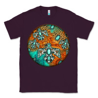 Plum western pattern circle Classic Tee - Jasminsmagicworld