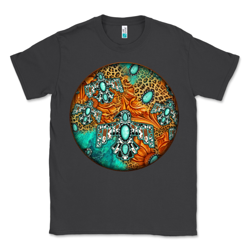 Western Pattern Circle Classic Tee by Jasminsmagicworld | Teevron