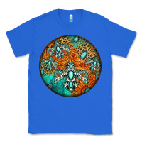 True Royal western pattern circle Classic Tee - Jasminsmagicworld