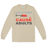 Mushroom Vaccines Cause Adults Long Sleeve Tee - Bettercallsaul
