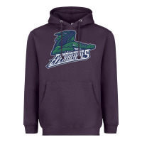 Plum florida everblades Heavyweight Hoodie - DesigneFamous