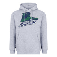 Heather Grey florida everblades Heavyweight Hoodie - DesigneFamous