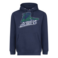 Navy florida everblades Heavyweight Hoodie - DesigneFamous
