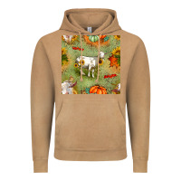 Vintage Camel fall goats seamless pattern Vintage Hoodie - BundleAndBundleShop