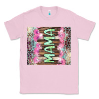 Bubblegum Pink Mama leopard Classic Tee - CowGirlArtShop