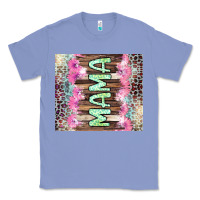 Colony Blue Mama leopard Classic Tee - CowGirlArtShop