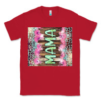Red Mama leopard Classic Tee - CowGirlArtShop