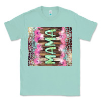 Seafoam Mama leopard Classic Tee - CowGirlArtShop