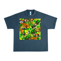 Midnight Navy St. Patrick's Donkey With Shamrock Seamless Urban Heavy Tee - FaDigitalArtStudio