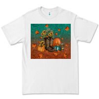 White fall tumbler Premium Tee - RanaPortraitStore