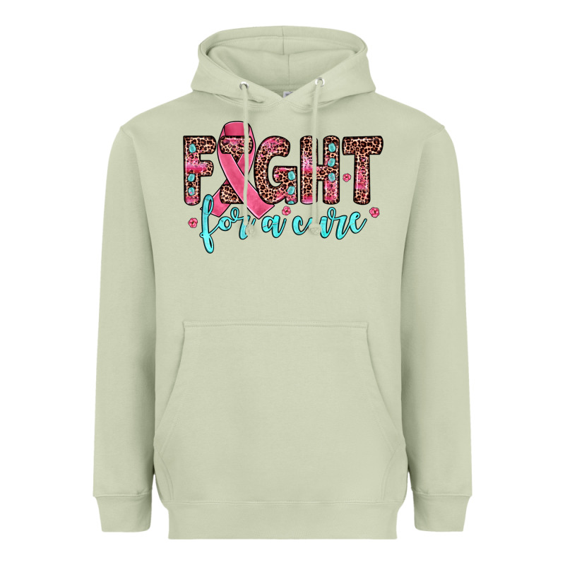 Fight For A Cure Heavyweight Hoodie by JahusDesignShop | Teevron