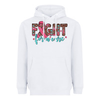 White fight for a cure Heavyweight Hoodie - JahusDesignShop
